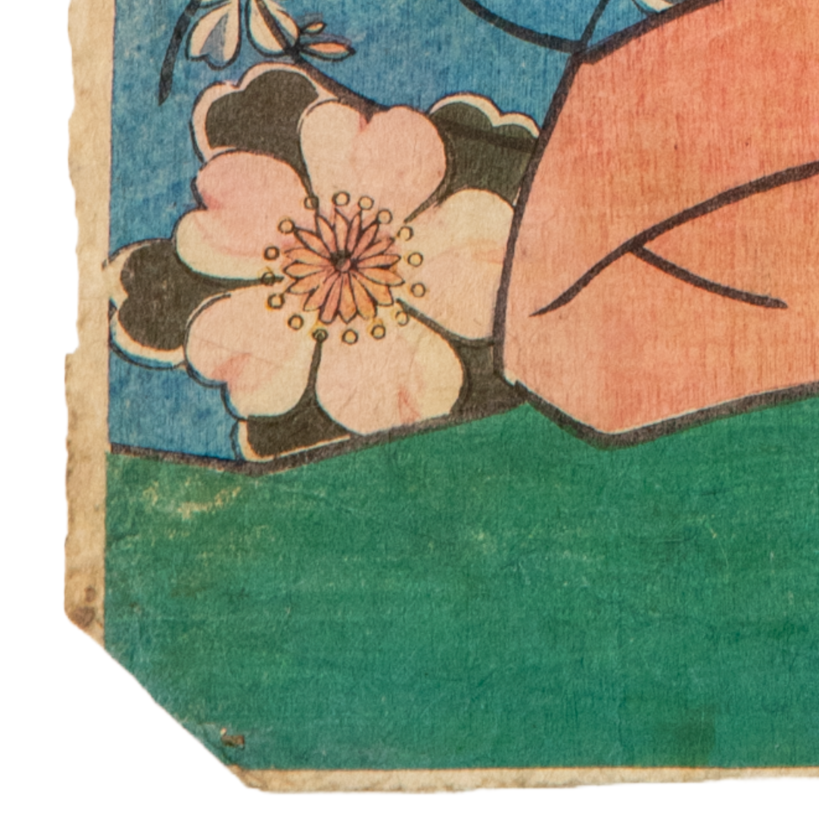 Utagawa Toyokuni III Woodblock Print Genji Suzumushi Scene Edo