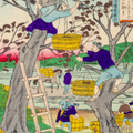 Hiroshige III Japanese Woodblock Print Dai Nihon Bussan Zukai Meiji