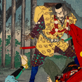 Inoue Tankei Woodblock Print Murakami Yoshiteru Kyodo Risshi Meiji