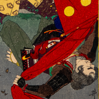 Inoue Tankei Woodblock Print Murakami Yoshiteru Kyodo Risshi Meiji