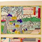 Hiroshige III Japanese Woodblock Print Dai Nihon Bussan Zukai Meiji