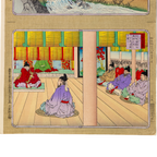 Adachi Ginko Woodblock Print Dai Nihon Shiryaku Zukai Historical Scenes Meiji