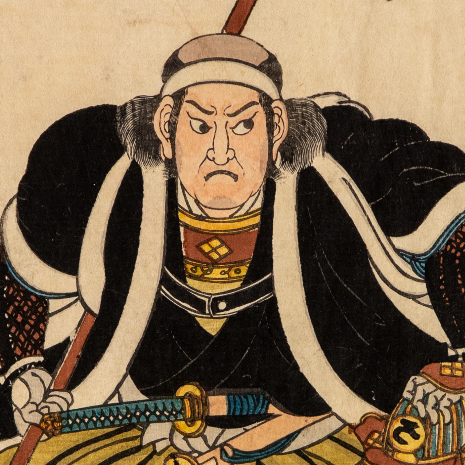 Utagawa Yoshitora Woodblock Print 47 Ronin Loyal Retainer Edo period