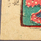 Antique Meiji Ukiyo-e Japanese Woodblock Print Kunitoshi Asakusa Sensoji Tokyo