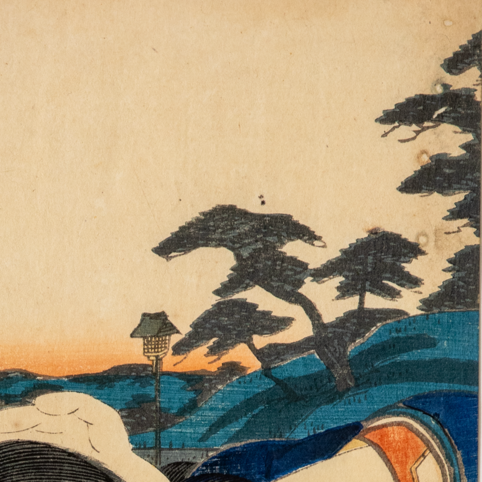 Toyokuni III Utagawa Woodblock Print Kabuki Actor Late Edo to Meiji