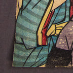Antique Ukiyo-e Japanese Woodblock Print Unknown Artist Folk Customs Genre Scene