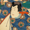 Toyokuni III Utagawa Woodblock Print Kabuki Actor Late Edo to Meiji