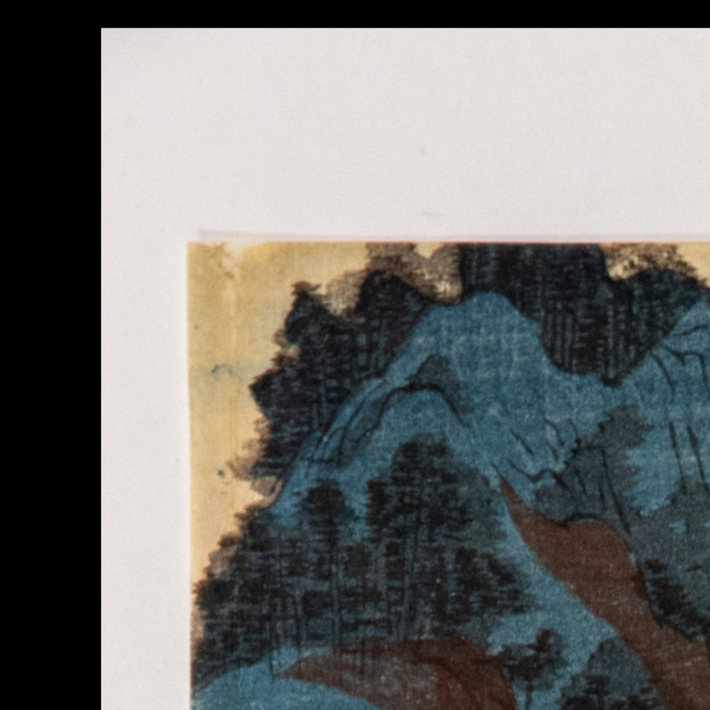 Toyokuni III Utagawa Woodblock Print Kabuki Actor Late Edo to Meiji