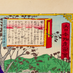 Hiroshige III Japanese Woodblock Print Dai Nihon Bussan Zukai Meiji